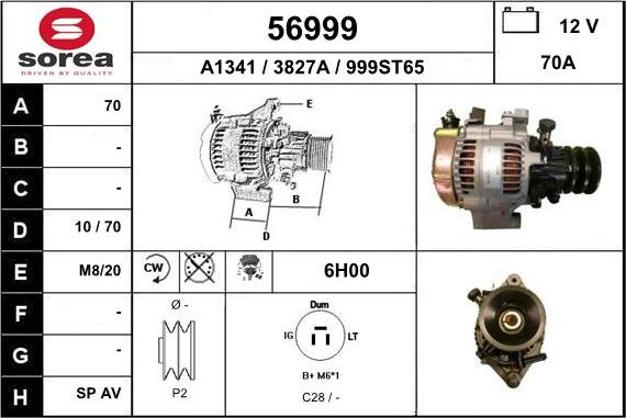 EAI 56999 - Alternateur cwaw.fr