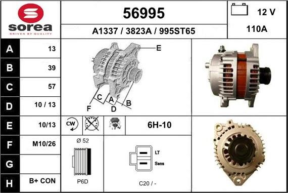 EAI 56995 - Alternateur cwaw.fr