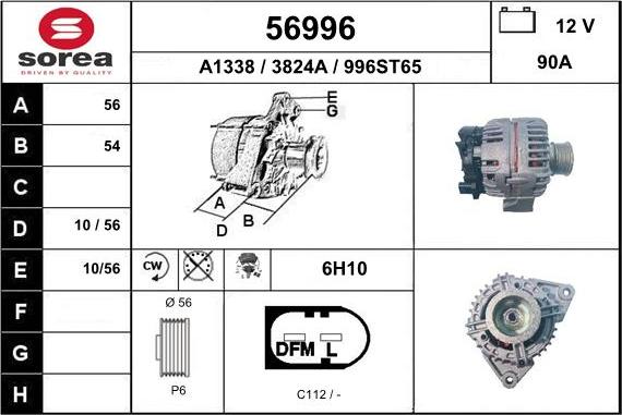 EAI 56996 - Alternateur cwaw.fr