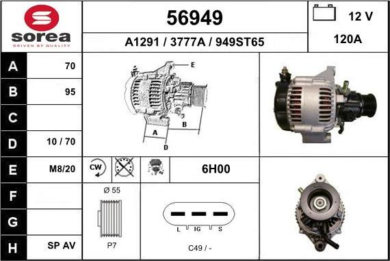 EAI 56949 - Alternateur cwaw.fr