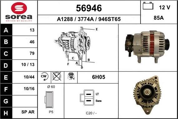 EAI 56946 - Alternateur cwaw.fr