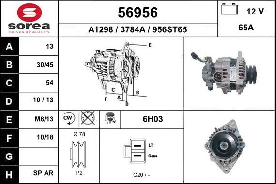 EAI 56956 - Alternateur cwaw.fr