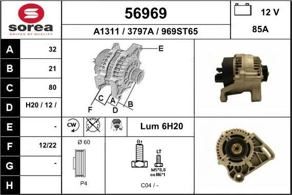 EAI 56969 - Alternateur cwaw.fr