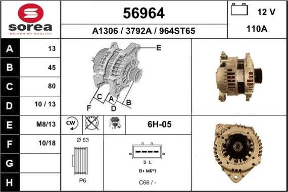 EAI 56964 - Alternateur cwaw.fr