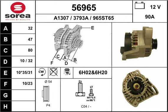 EAI 56965 - Alternateur cwaw.fr