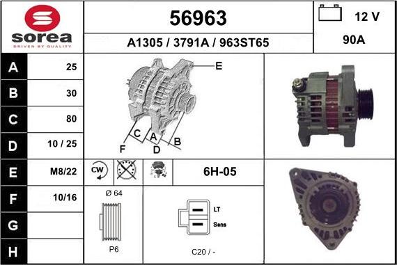 EAI 56963 - Alternateur cwaw.fr