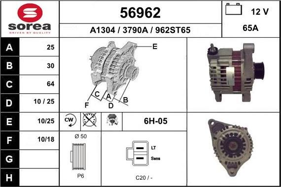 EAI 56962 - Alternateur cwaw.fr