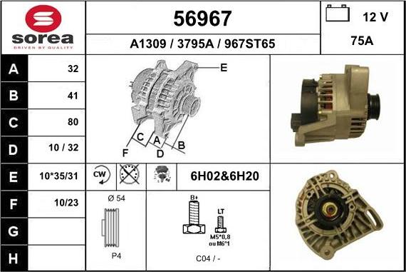 EAI 56967 - Alternateur cwaw.fr