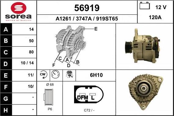 EAI 56919 - Alternateur cwaw.fr