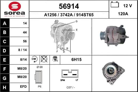 EAI 56914 - Alternateur cwaw.fr