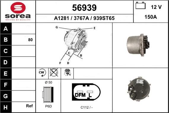 EAI 56939 - Alternateur cwaw.fr