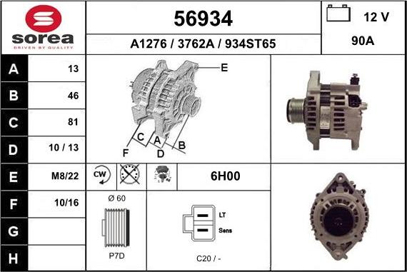 EAI 56934 - Alternateur cwaw.fr