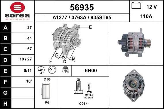 EAI 56935 - Alternateur cwaw.fr