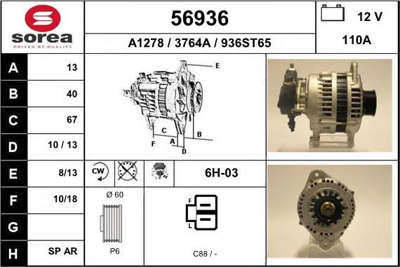 EAI 56936 - Alternateur cwaw.fr