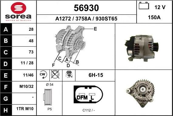 EAI 56930 - Alternateur cwaw.fr