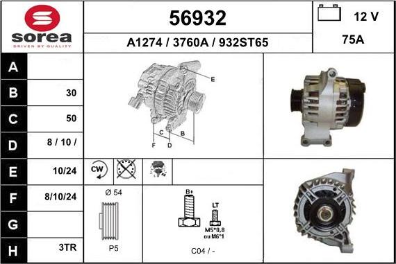 EAI 56932 - Alternateur cwaw.fr