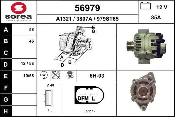 EAI 56979 - Alternateur cwaw.fr