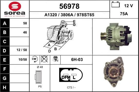 EAI 56978 - Alternateur cwaw.fr