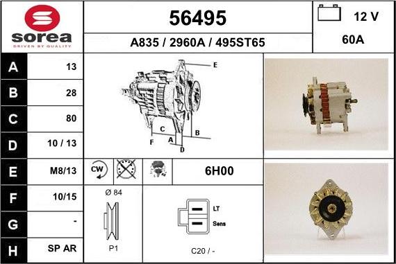 EAI 56495 - Alternateur cwaw.fr