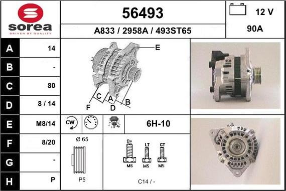 EAI 56493 - Alternateur cwaw.fr