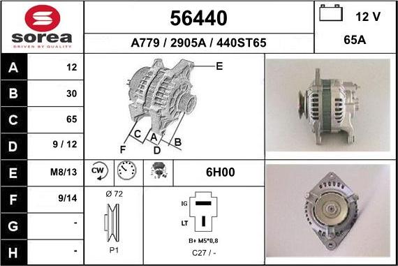 EAI 56440 - Alternateur cwaw.fr