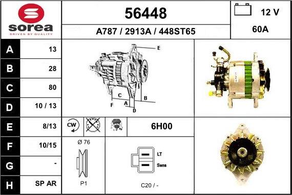 EAI 56448 - Alternateur cwaw.fr