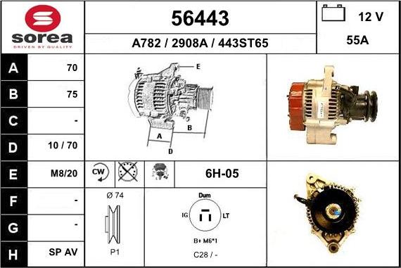 EAI 56443 - Alternateur cwaw.fr