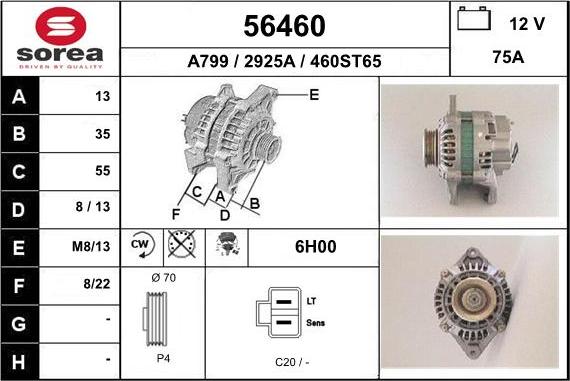 EAI 56460 - Alternateur cwaw.fr