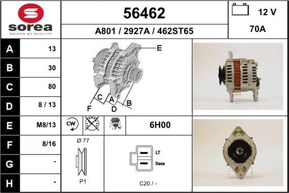 EAI 56462 - Alternateur cwaw.fr