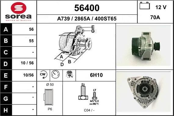 EAI 56400 - Alternateur cwaw.fr