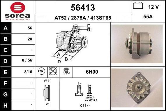 EAI 56413 - Alternateur cwaw.fr