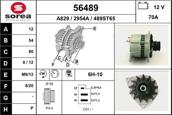 EAI 56489 - Alternateur cwaw.fr