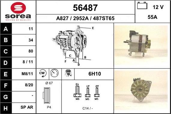 EAI 56487 - Alternateur cwaw.fr