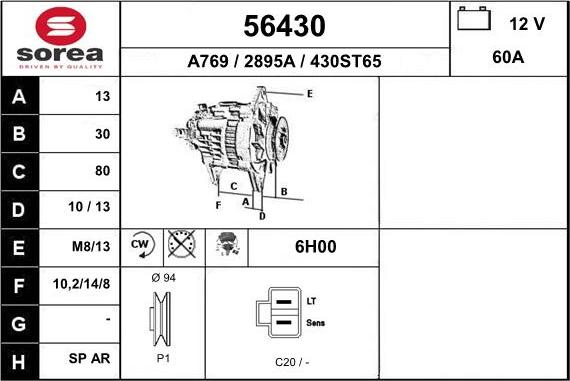 EAI 56430 - Alternateur cwaw.fr