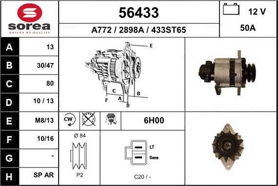 EAI 56433 - Alternateur cwaw.fr