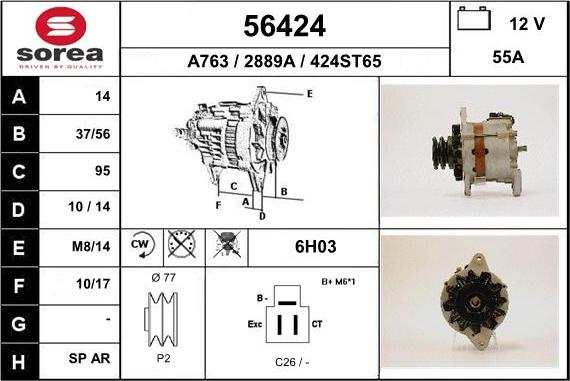 EAI 56424 - Alternateur cwaw.fr