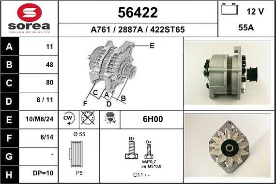 EAI 56422 - Alternateur cwaw.fr