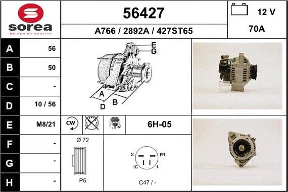 EAI 56427 - Alternateur cwaw.fr