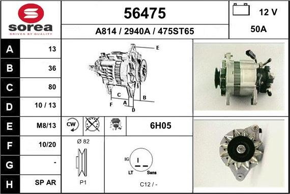 EAI 56475 - Alternateur cwaw.fr