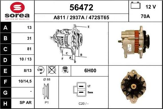 EAI 56472 - Alternateur cwaw.fr