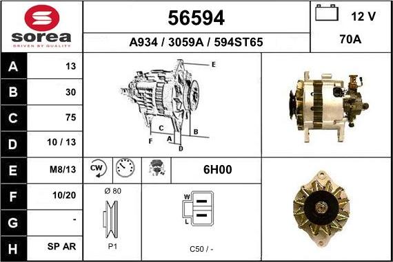 EAI 56594 - Alternateur cwaw.fr