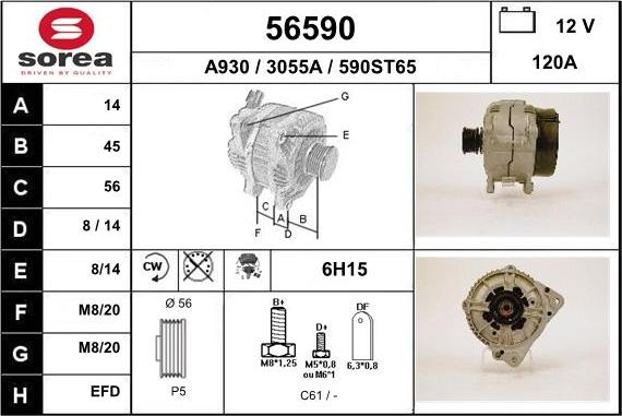 EAI 56590 - Alternateur cwaw.fr