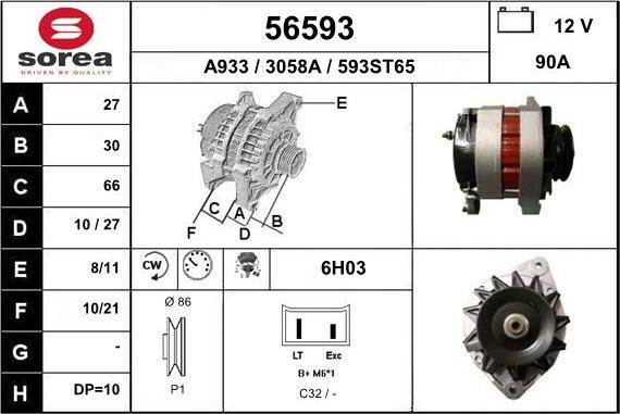 EAI 56593 - Alternateur cwaw.fr