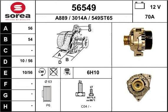 EAI 56549 - Alternateur cwaw.fr