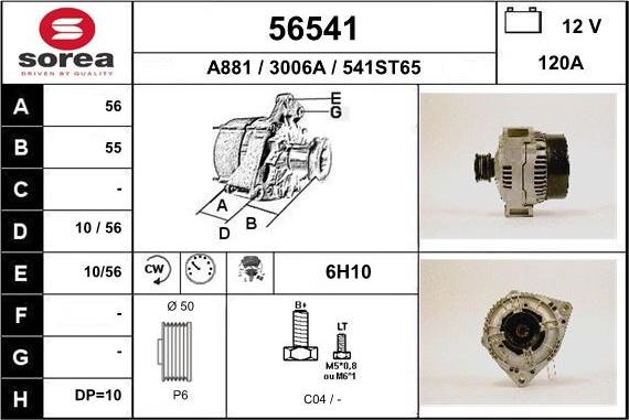 EAI 56541 - Alternateur cwaw.fr