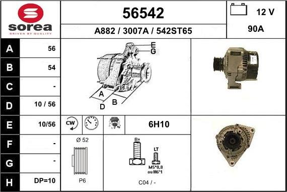 EAI 56542 - Alternateur cwaw.fr