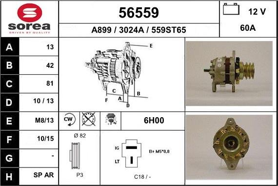 EAI 56559 - Alternateur cwaw.fr