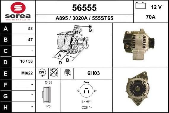 EAI 56555 - Alternateur cwaw.fr