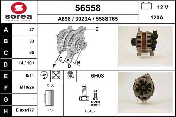 EAI 56558 - Alternateur cwaw.fr