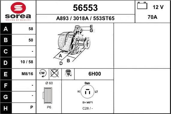 EAI 56553 - Alternateur cwaw.fr